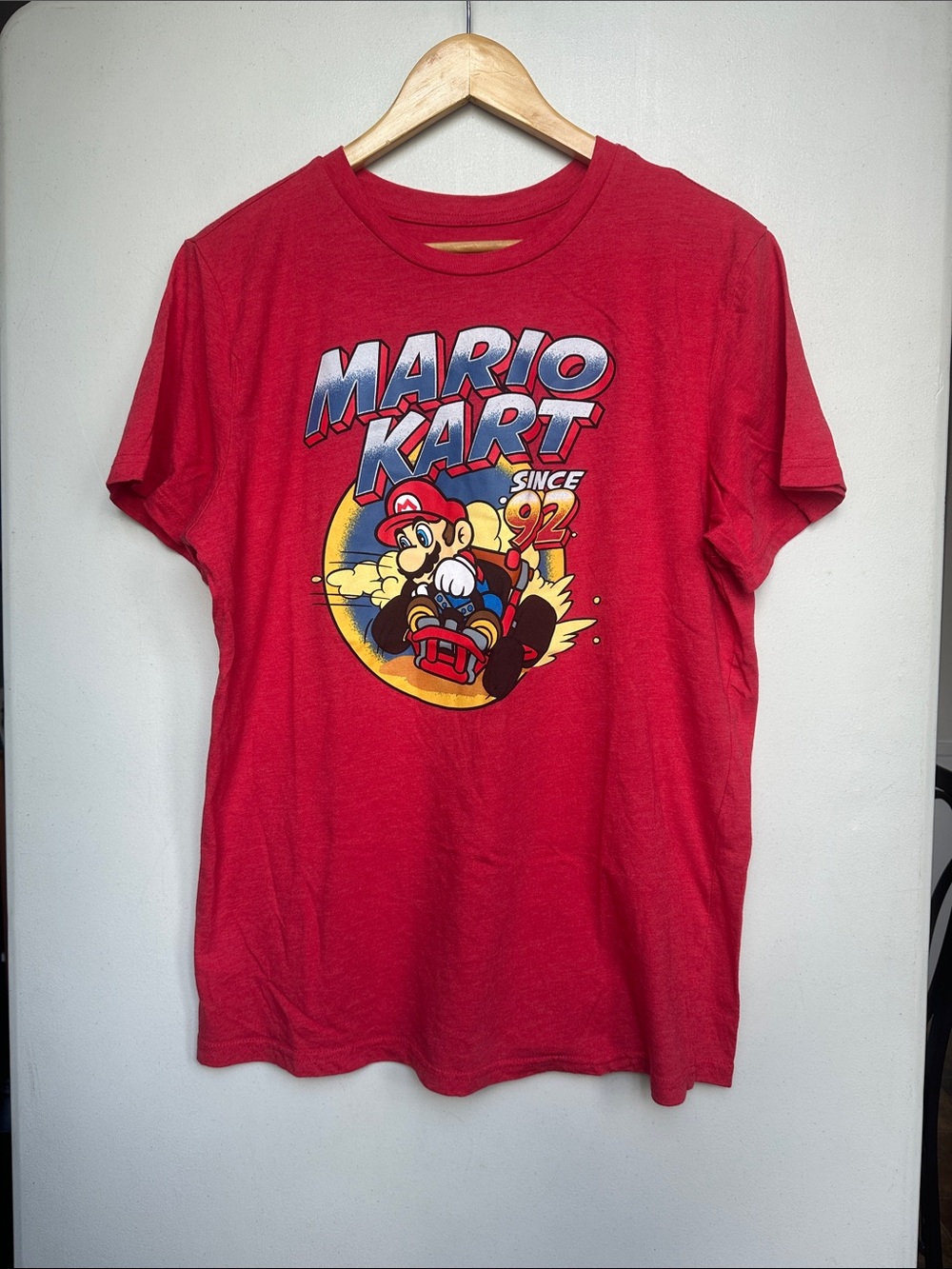 Nintendo Mario Kart Red Graphic Short-Sleeve Tee